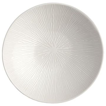 „Дълбока чиния Vaissele Atelier 19 см – бяла от Secret de Gourmet“