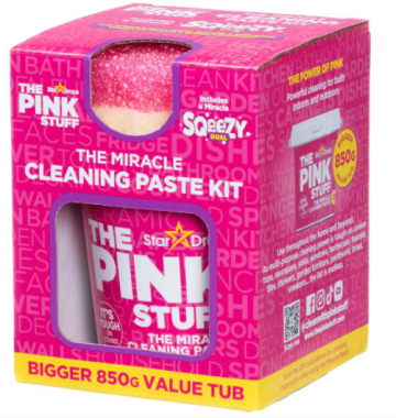 THE PINK STUFF паста850гр+Squeezy dual гъба