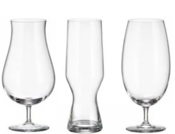 BOHEMIA BEER SET чаши за бира 3х2 6ца