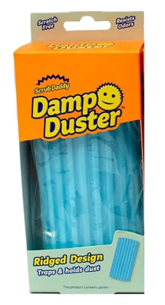 Scrub Daddy Гъба за почистване на прах Damp Duster - синя