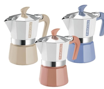 PEDRINI Кафеварка  3 кафета MyMoka color