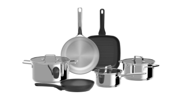 BergHOFF  комплект тенджери 9ч Helix