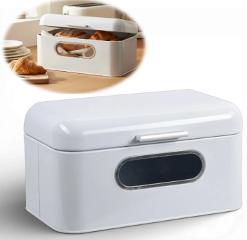 KESPER кутия за хляб с прозорец White