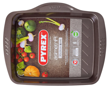 Pyrex тава за печене 35х27 Asimet дълбока 5,5см