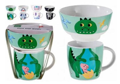 Koopman чаша+купичка сет 2ч kids