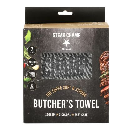 STEAK CHAMP кърпи 2бр 50х90см 