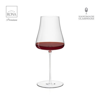 „RONA Premium AURA 700 ml ръчно изработена чаша за вино – комплект 2 бр. в луксозна кутия“