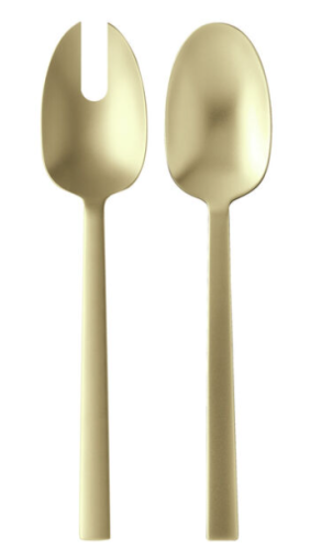 Sambonet прибори за салата 2ка Neutra Antique gold