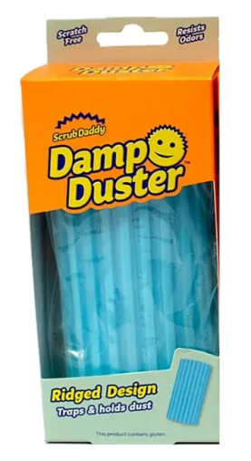 Scrub Daddy Гъба за почистване на прах Damp Duster - синя