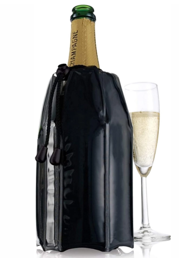 VacuVin охладител за шампанско Active cooler Черен