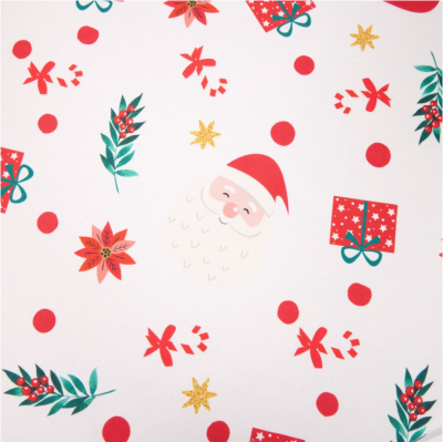 Atmosphera Коледна покривка ф180 Santa Claus