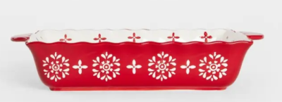 Homla тава за печене BAKIN 39х22см red
