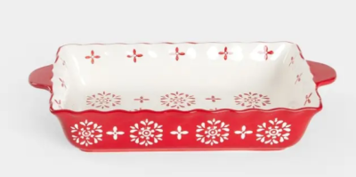 Homla тава за печене BAKIN 39х22см red
