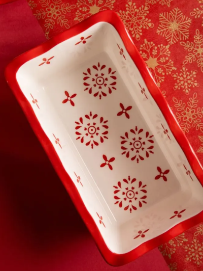 Homla тава за печене BAKIN 24х14см red