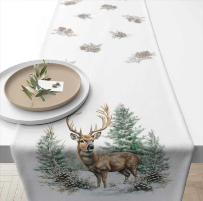 Ambiente runner 40х150 Winter white
