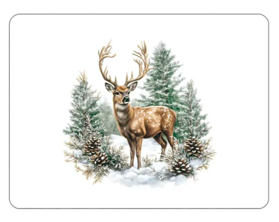 Ambiente подложка за хранене 4ка Winter white