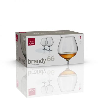 Чаши RONA City 6ца Brandy 660мл