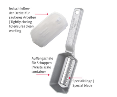 Westmark прибор за почистване на люспи на риба Scalex