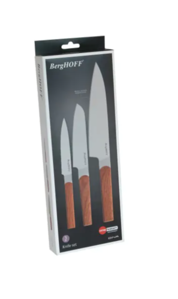 BergHOFF комплект ножове 3бр Ion