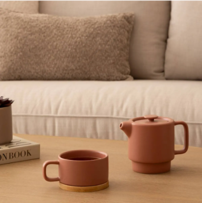 Secret de Gourmet чайник+чаша TERRA NATURAL