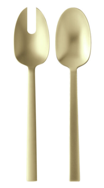 Sambonet прибори за салата 2ка Neutra Antique gold