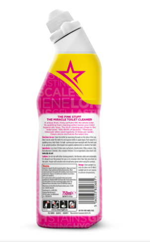 THE PINK STUFF WC МАГИЧЕСКИ ГЕЛ ЗА ПОЧИСТВАНЕ НА ТОАЛЕТНА 750мл