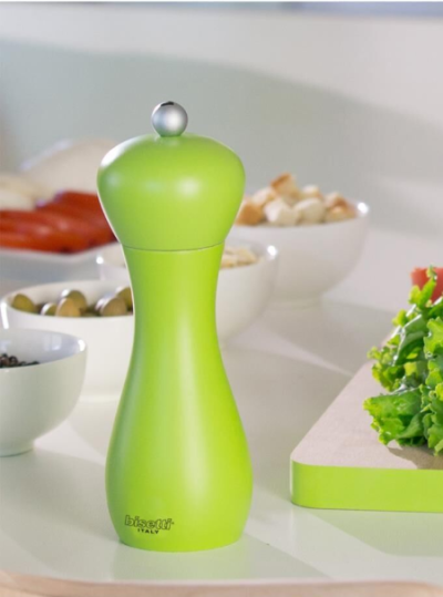 Bisetti мелничка за пипер Rimini 18см зелен мат
