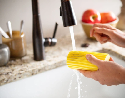 Scrub Daddy Гъба за почистване на прах Damp Duster - жълта