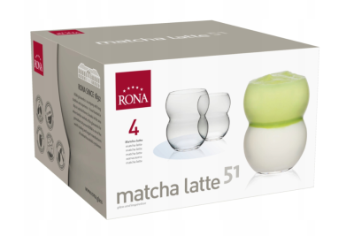 Чаши RONA Matcha latte 4ка 515мл 