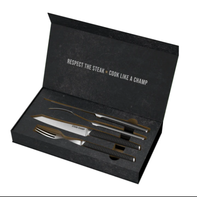 STEAK CHAMP комплект прибори 2+2 Prime Rib