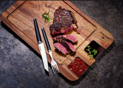 STEAK CHAMP комплект прибори 2+2 Prime Rib