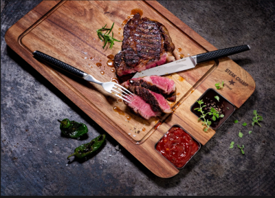 STEAK CHAMP комплект прибори 2+2 Prime Rib