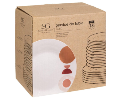 Secret de gourmet сервиз 18ч TARA