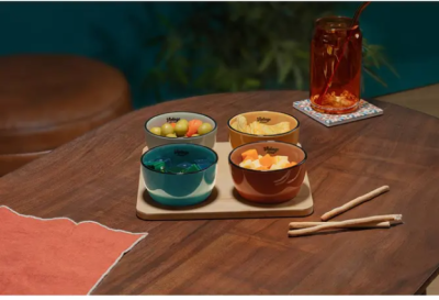 Secret de courmet Vintage купички на поставка 4ка 