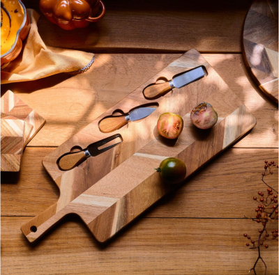 Homla дъска за сирена с 3 ножа Nevado 