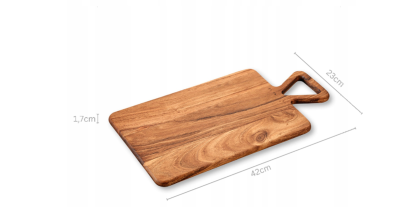 KESPER дъска за рязане Акация с дръжка 42х23