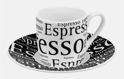 Konitz чаши за кафе 4ка Writing Espresso