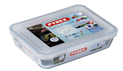 Pyrex съд за съхранение 0,8л с капак white