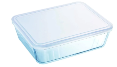 Pyrex съд за съхранение 0,8л с капак white
